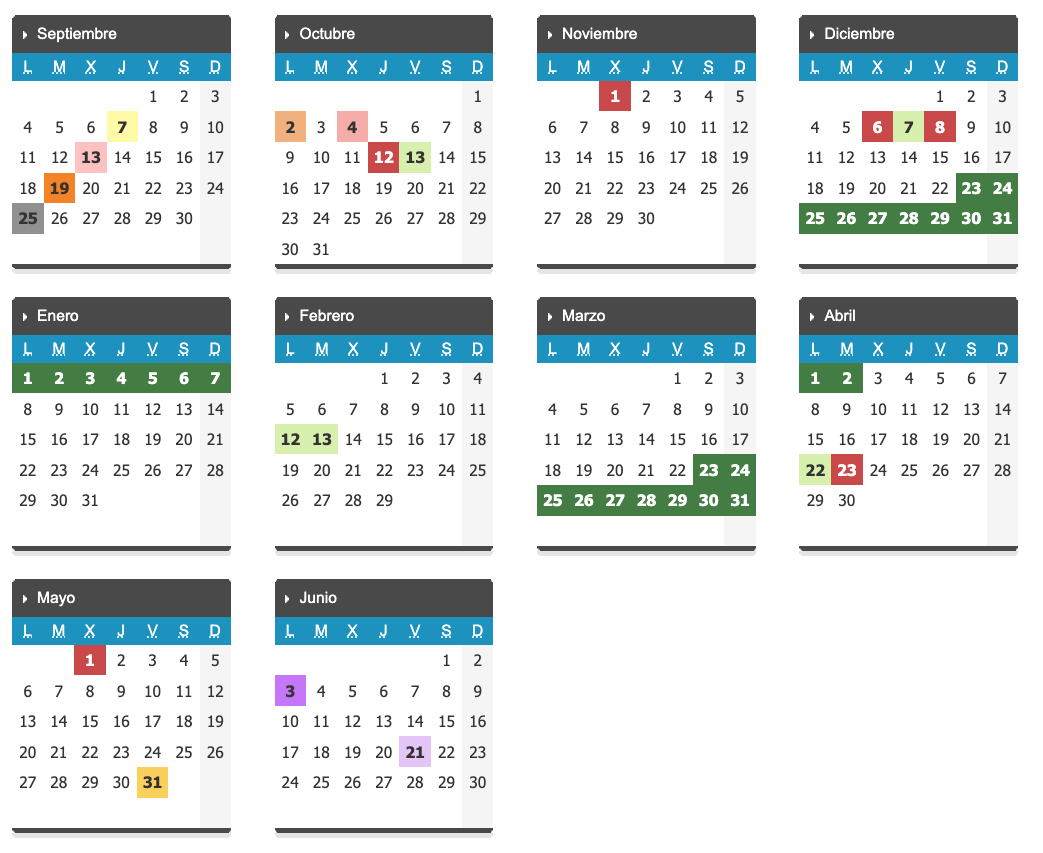 calendario